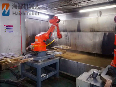 轉(zhuǎn)臺噴涂機器人