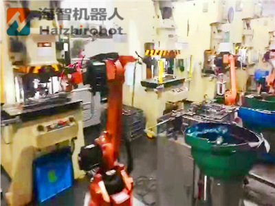 自動(dòng)化沖壓機(jī)械手安裝調(diào)試說明-海智機(jī)器人(圖2)